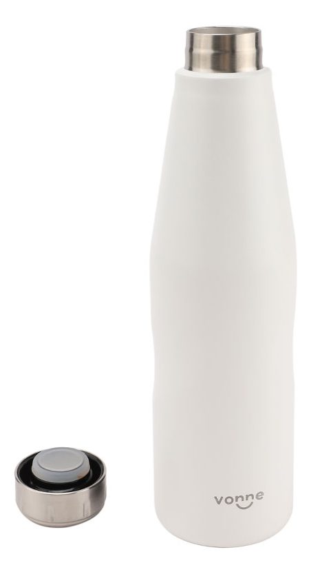 Botella Térmica Mark 500 Blanco Vonne Blanco