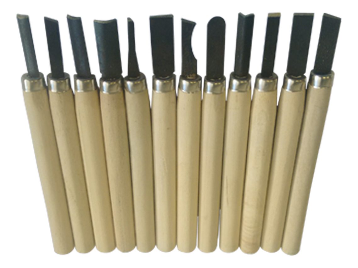 Gubias P/madera- Juego X 12