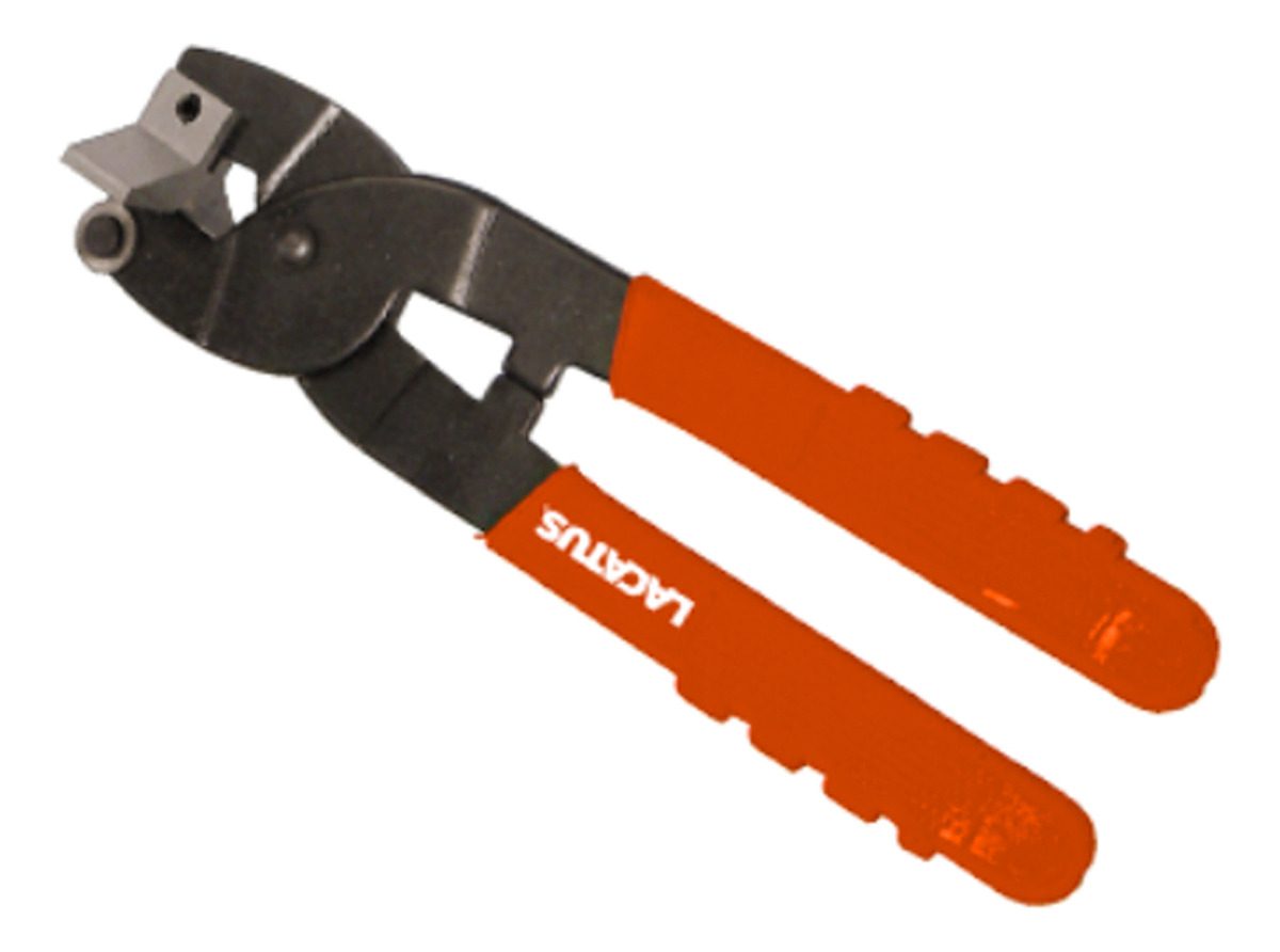 Pinza Cortaceramica C/rueda Negro Con Naranja