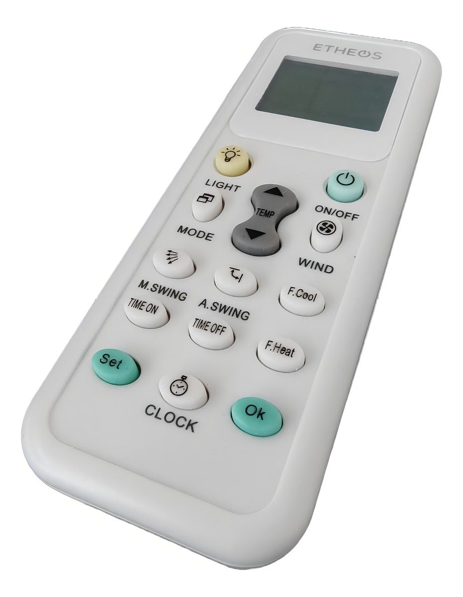 Control Remoto Universal Aire Acondicionado Todas Las Marcas Blanco - 6