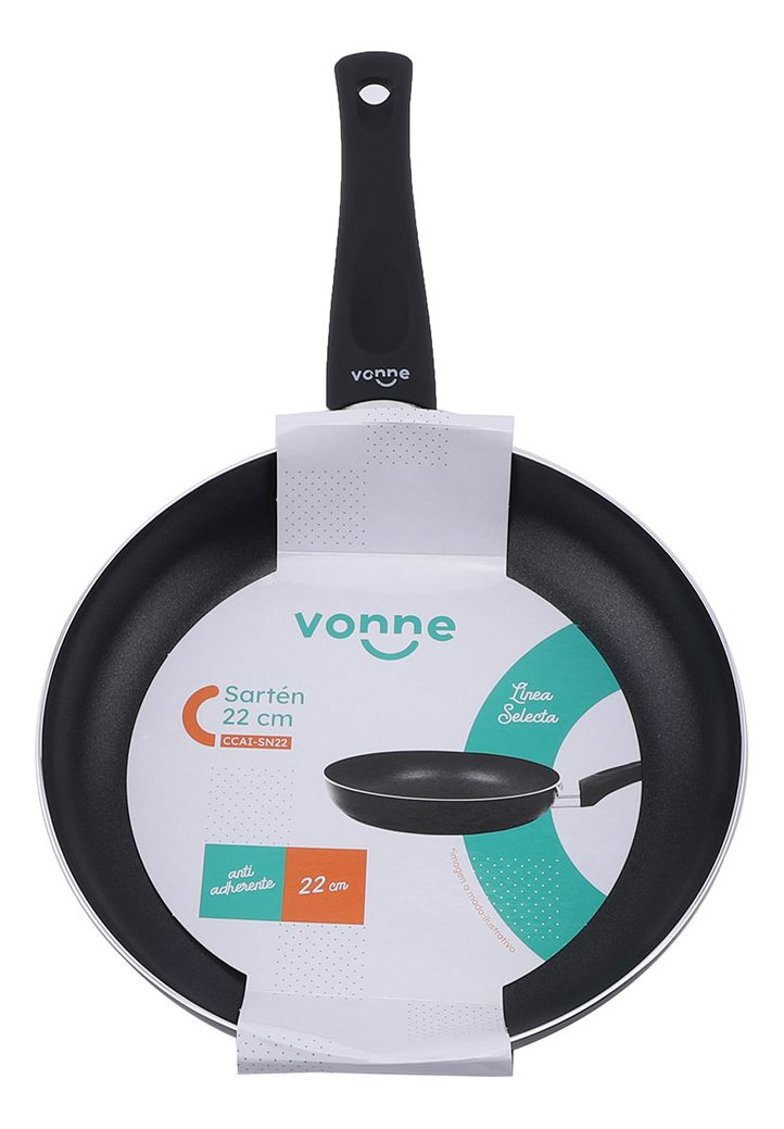 Sartén 22 Cm Selecta Vonne Negro - 5