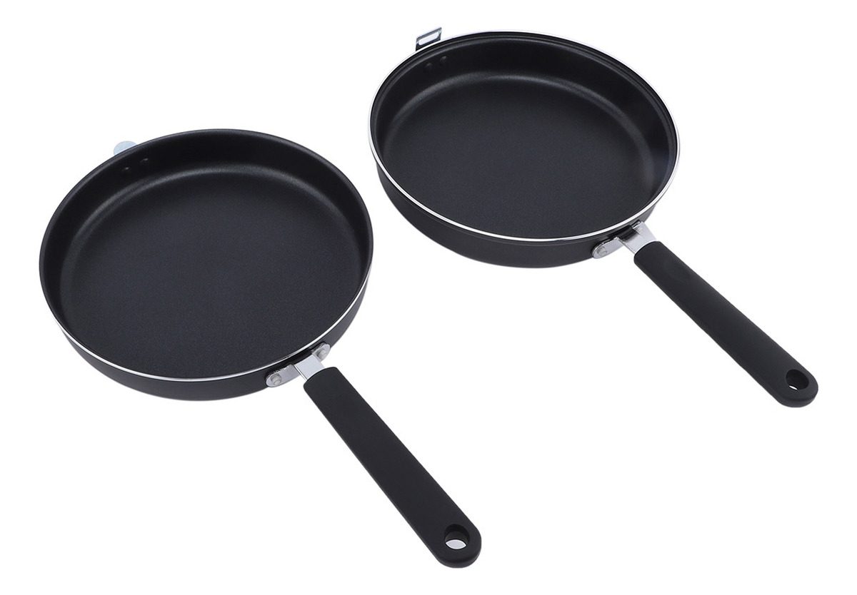 Sartén Doble 24 Cm Selecta Vonne Negro - 3