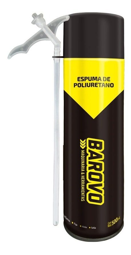 Espuma Poliuretano Expandido Aerosol 500ml Barovo - 2