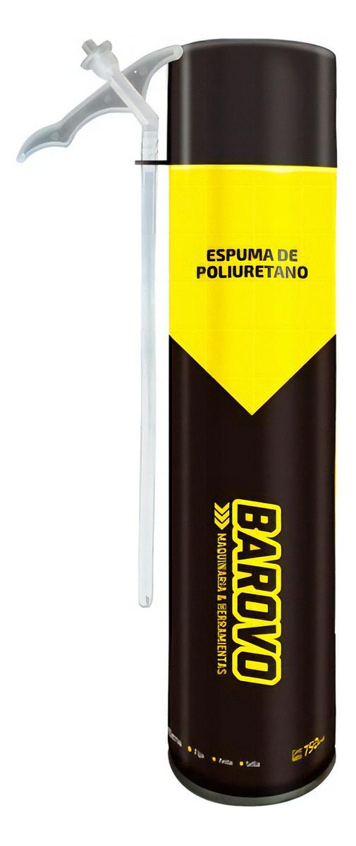 Espuma De Poliuretano Expandido Aerosol 750ml Barovo - 4