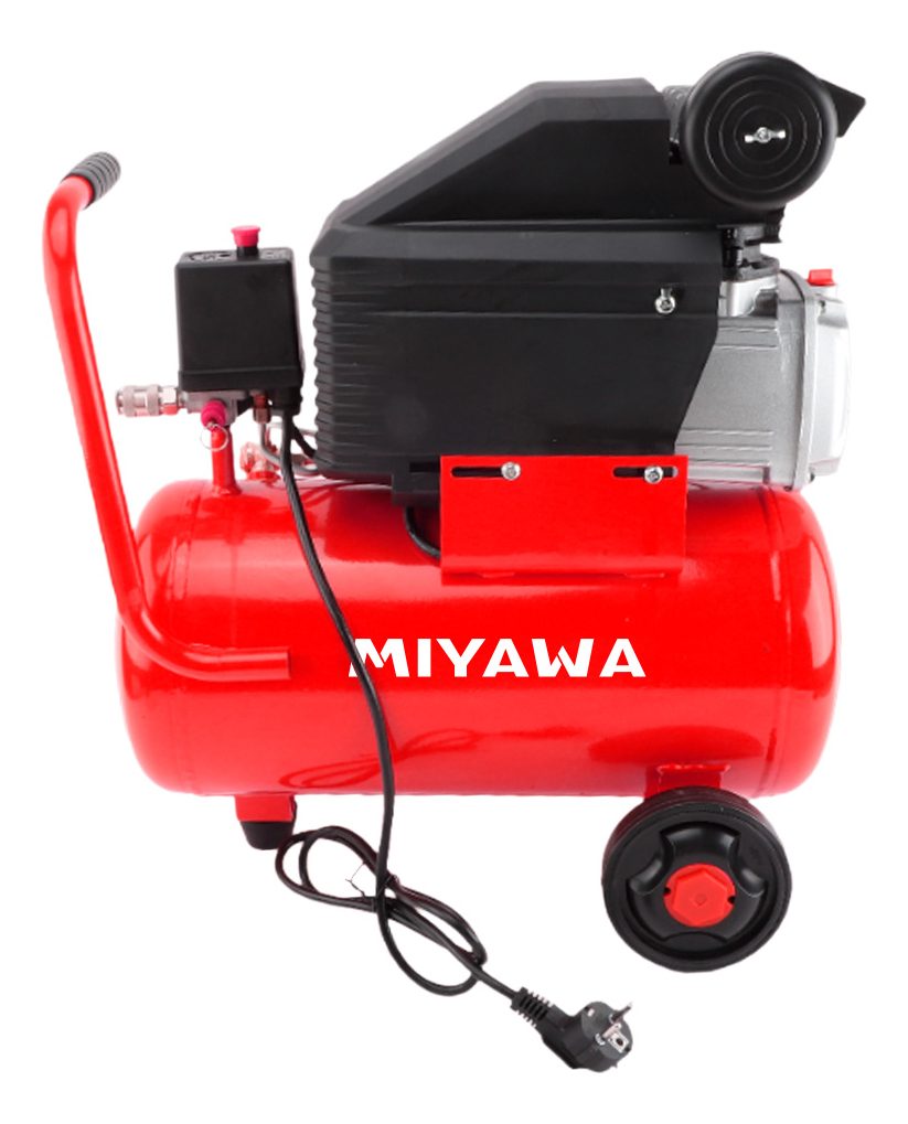 Compresor 24 L De 1,2 Hp K24-9a Miyawa Rojo - 1