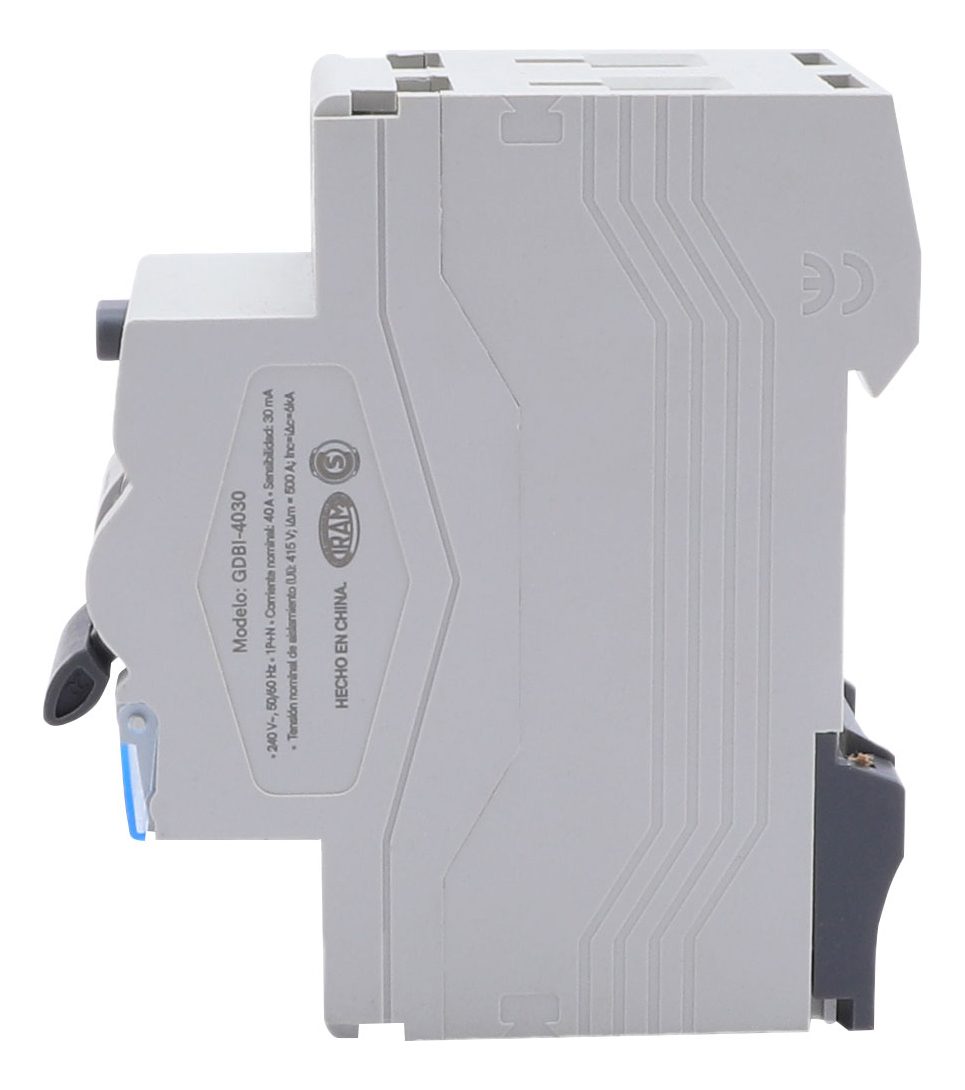 Interruptor Diferencial Bipolar 40a Aislación:ip20 240vac - 5