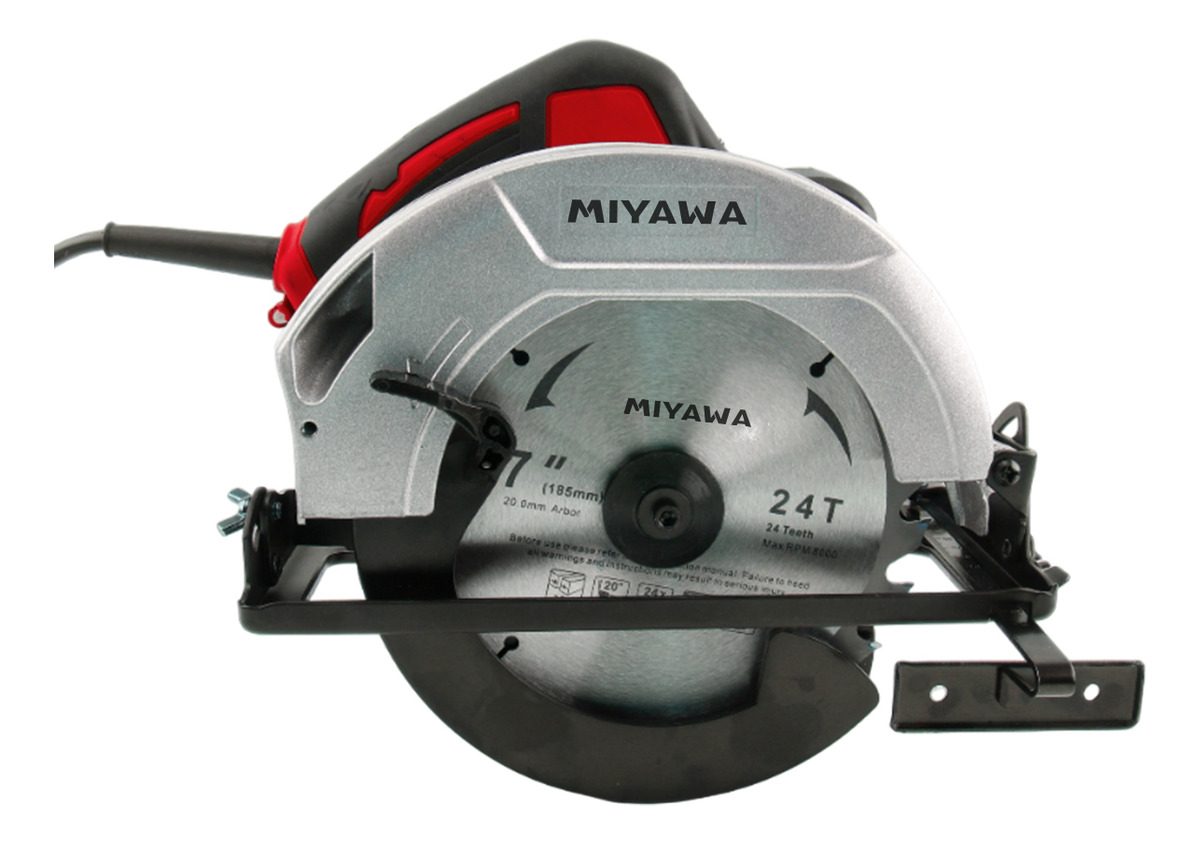 Sierra Circular Eléctrica Miyawa Sierra Circular Cs12b Rojo 50 - 1
