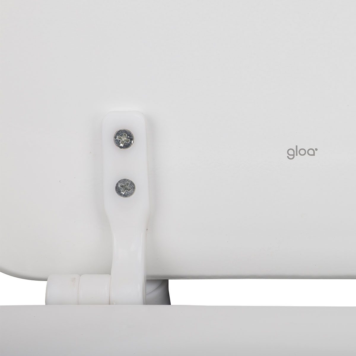 Asiento Inodoro Hdf Línea Jucar Herrajes Plásticos Gloa Blanco - 2