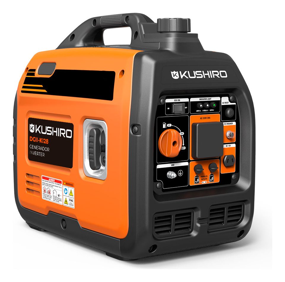 Generador Eléctrico Inverter 2800w Kushiro 4 Tiempos