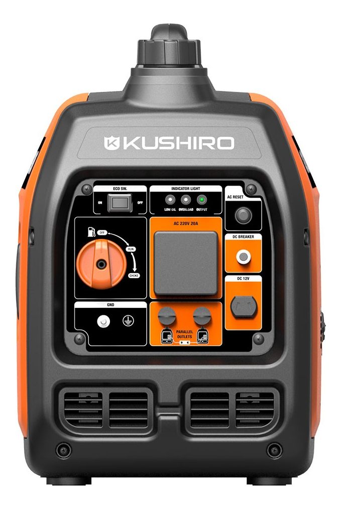 Generador Eléctrico Inverter 2800w Kushiro 4 Tiempos - 2