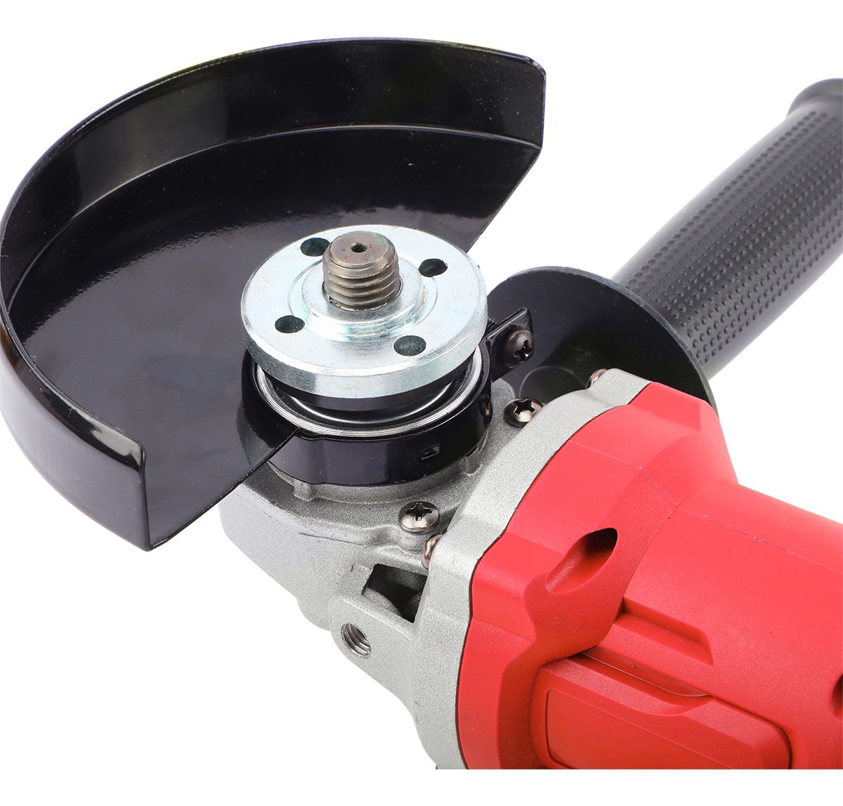 Amoladora Angular 4 1/2  Con Cargador Y Baterías Miyawa Rojo 50hz/ 60hz - 4