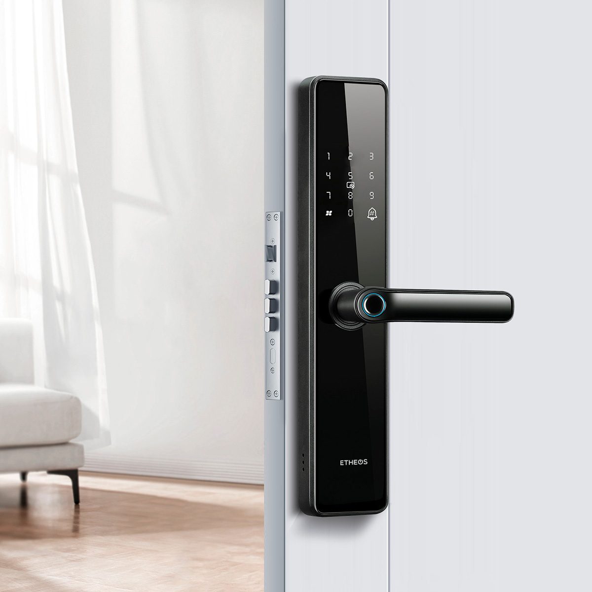 Cerradura Inteligente Wifi Etheos Gcii-5bwi Negro - 2