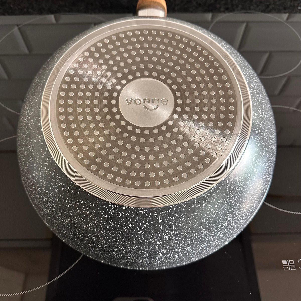 Wok Aluminio Forjado 28 Cm Nature Vonne Ccai-gw28 - Gris - 3