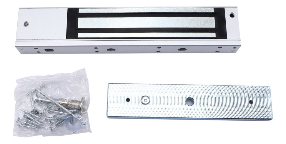 Cerradura Electromagnética 280 Kg / 600 Lb Etheos Crdmg280 Gris - 1