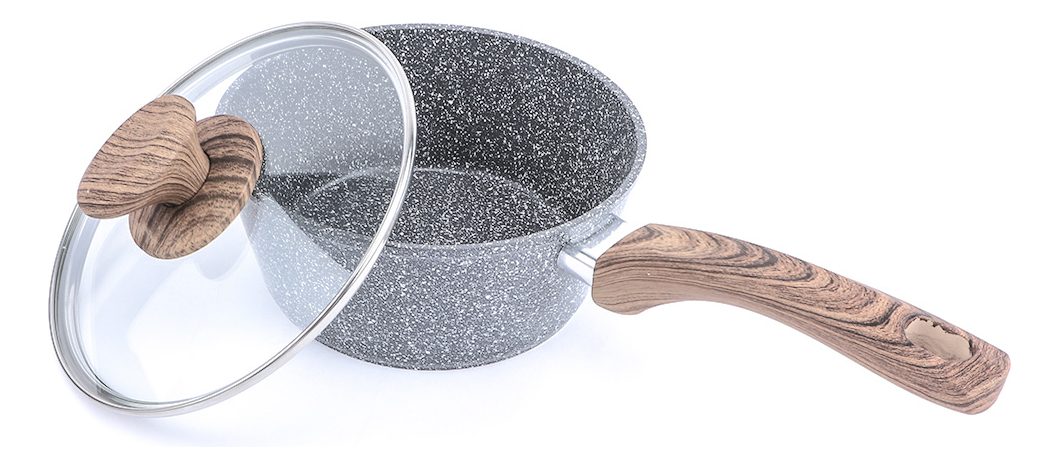 Cacerola Forjada De 18 Cm Con Mango Nature Vonne Ccai-gc18 Gris - 3