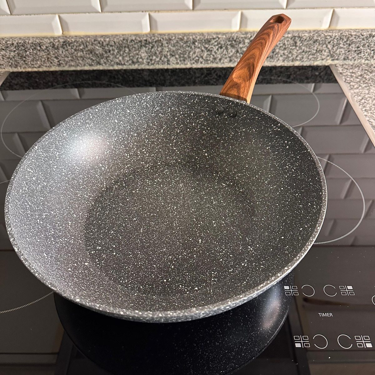Wok Aluminio Forjado 28 Cm Nature Vonne Ccai-gw28 - Gris Gris - 4