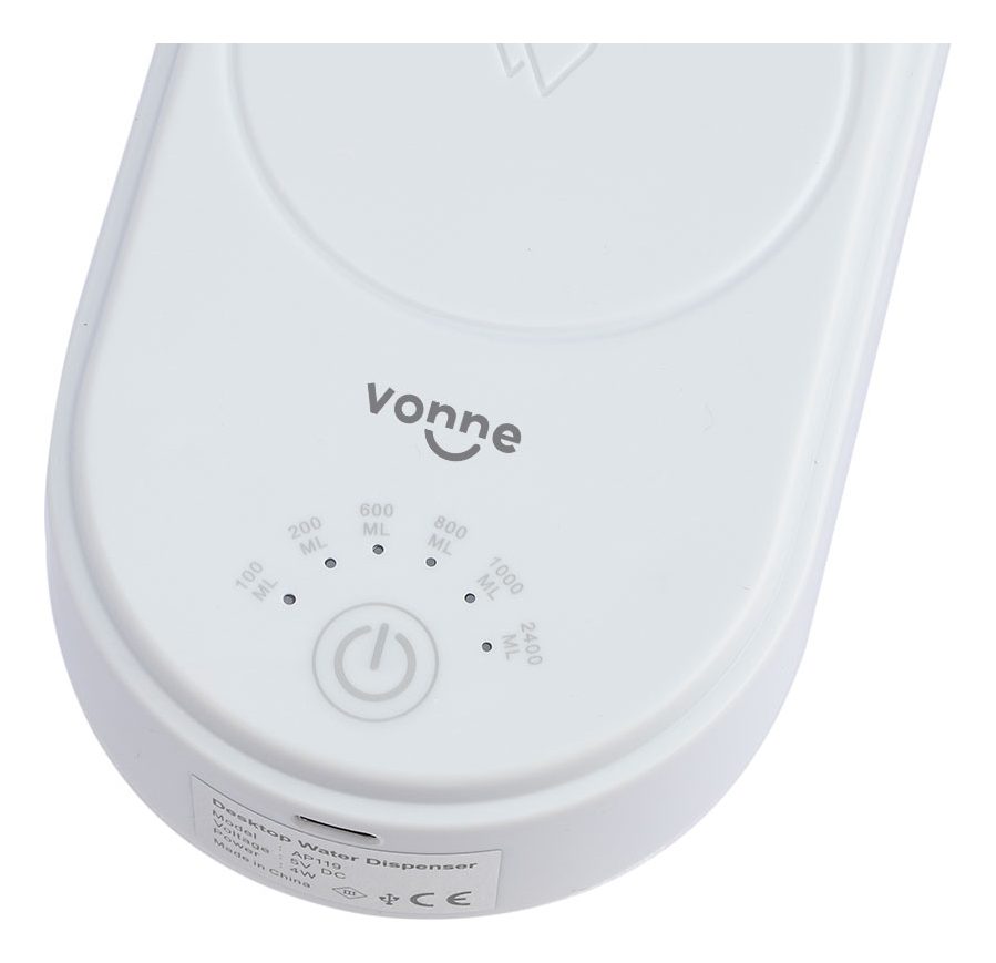 Dispenser De Agua Automático De Mesa Vonne Bdai-daap Blanco - 2