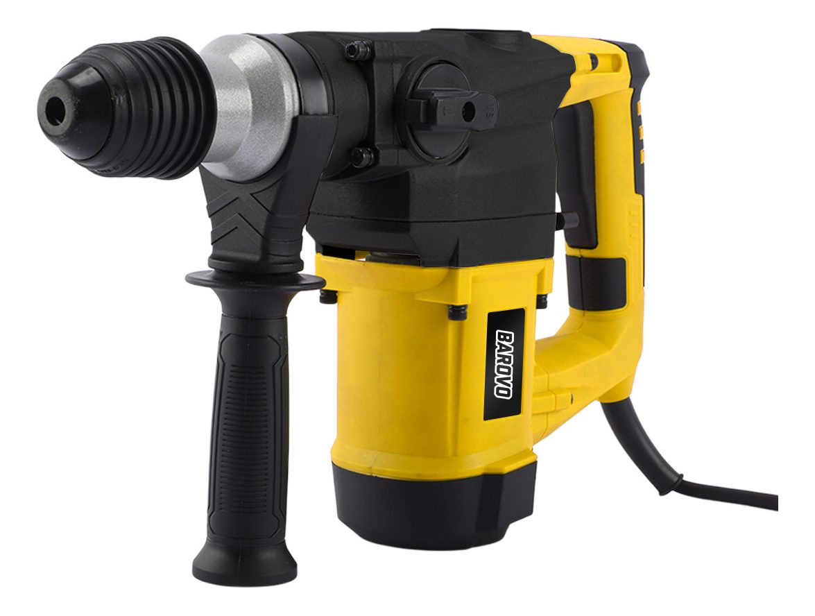 Rotopercutor Rpb-25a Con Maletín Y Accesorios Barovo Amarillo 50 Hz - 1