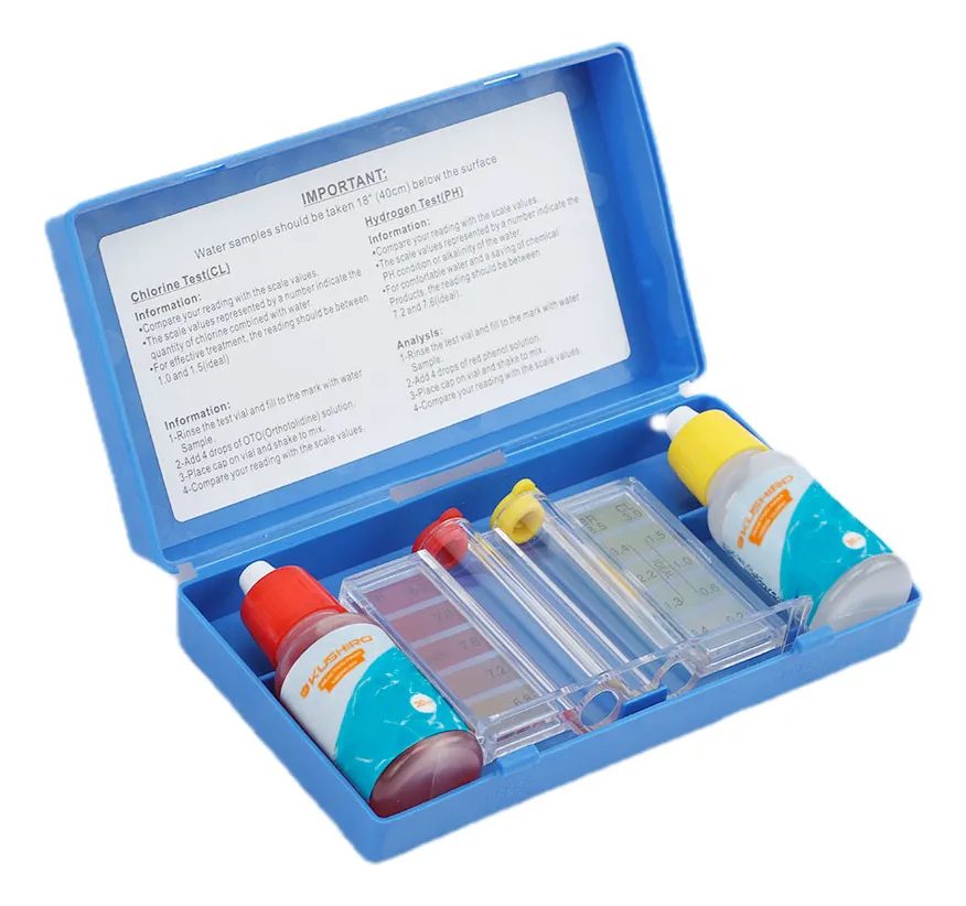 Kit Medidor De Cloro Y Ph Para Piletas Kushiro - 2