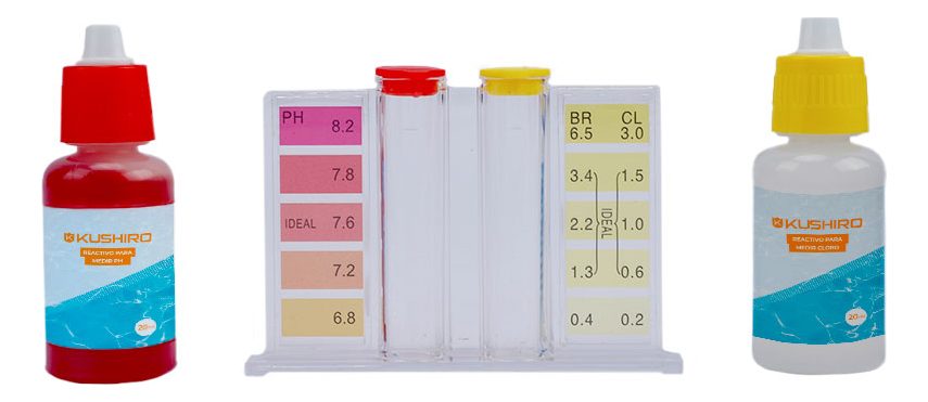 Kit Medidor De Cloro Y Ph Para Piletas Kushiro - 3