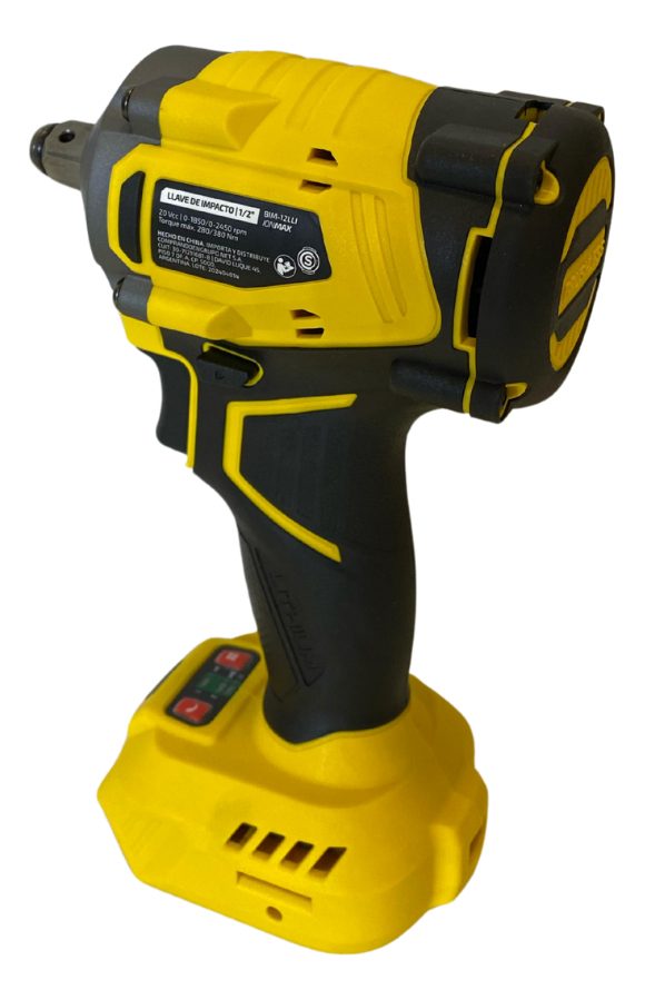Llave De Impacto 1/2 - Brushless Barovo Ionmax Amarillo - 1