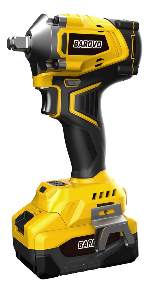 Llave De Impacto 1/2  Brushless Ionmax Barovo Bim-12lli Amarillo