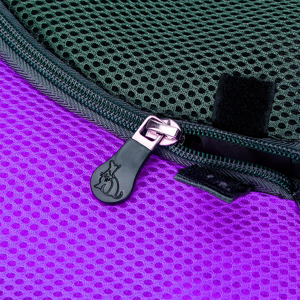 Bolso Morral Violeta Para Mascotas Vonne Cbmi-mcvi Violeta - 3