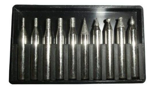 Limas Rotativas Diamantadas X10 Unidades Ruhlmann