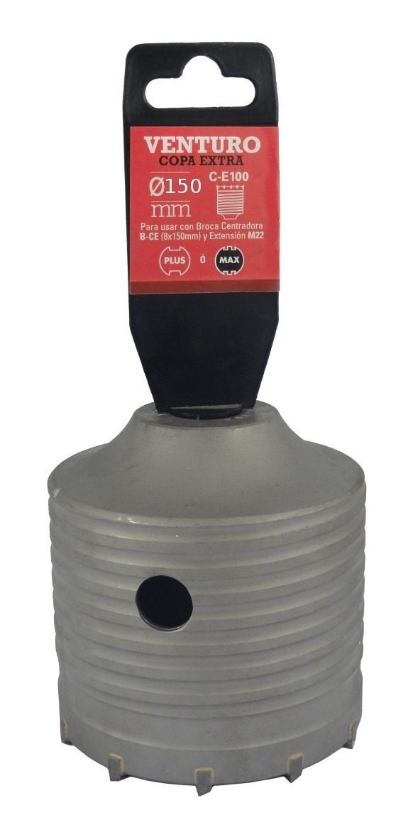 Copa Venturo Extra Ø 150 Mm Para Sds Plus Y Max P/ Hormigon