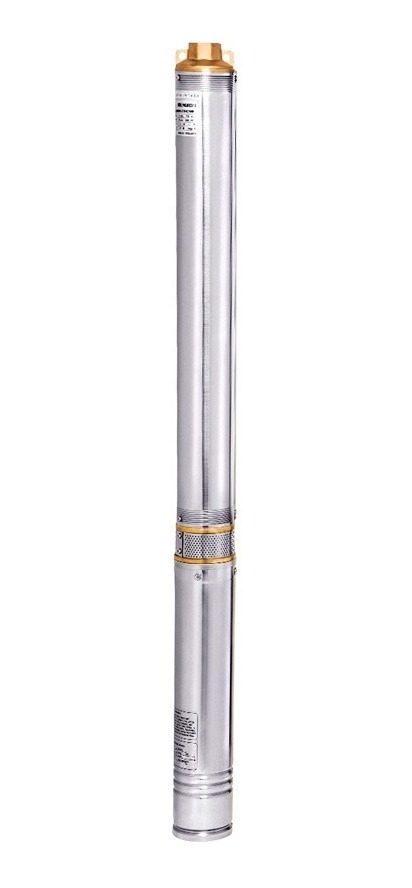 Electrobomba Sumergible Pozo Profundo 1 Hp, 3stm4-20 Gris Monofásica