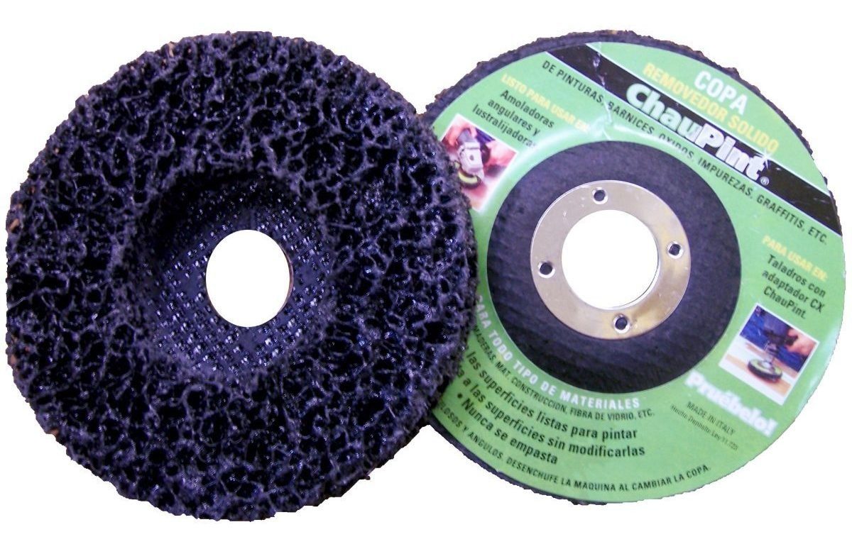 Disco P/ Amoladora 115 Mm Remoción, Limpieza Y Pulido