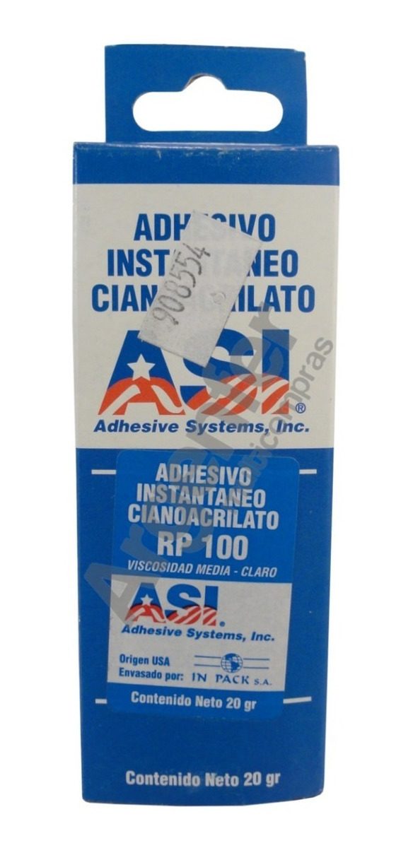 Adhesivo Instantaneo Cianocrilato Rp5 - X Unidad