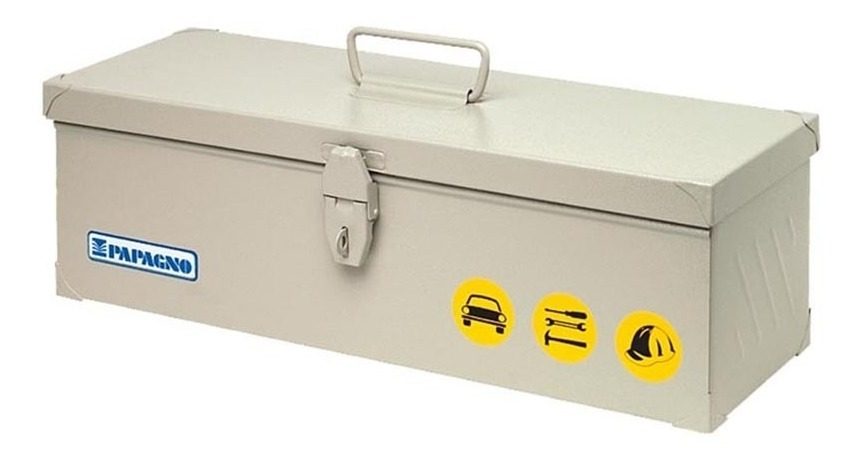 Caja De Herramientas De Chapa Reforzada 500x125x200 Gris