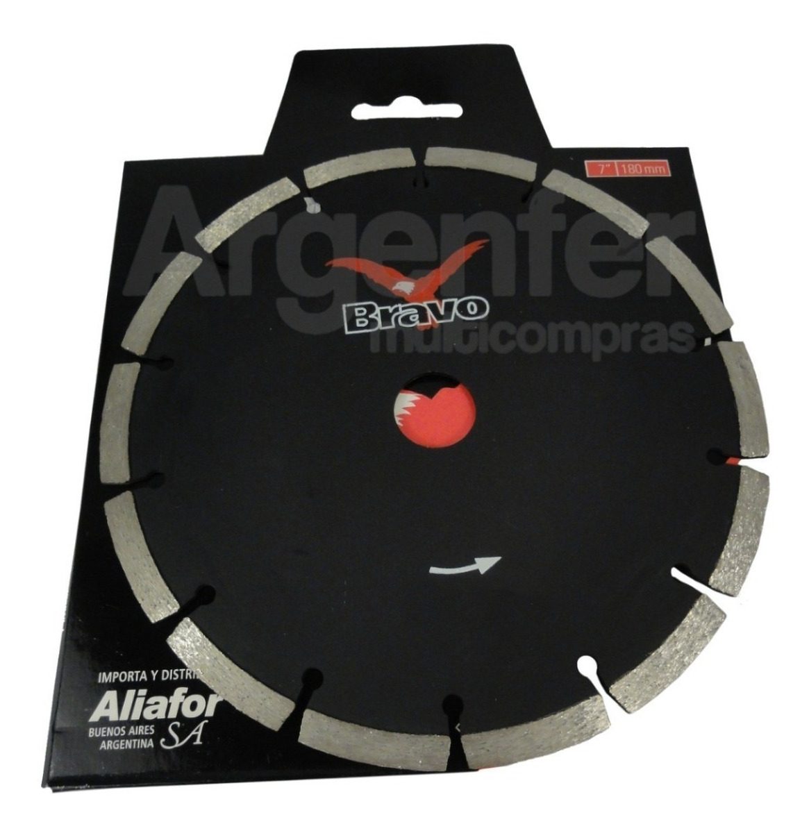 Disco Diamantado Segmentado Bravo 9 Aliafor 225mm