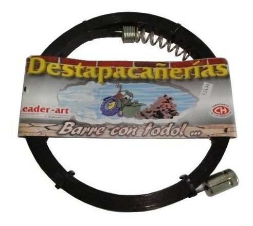 Cinta De Acero Destapacaño 15 Metros 2 Cm De Ancho