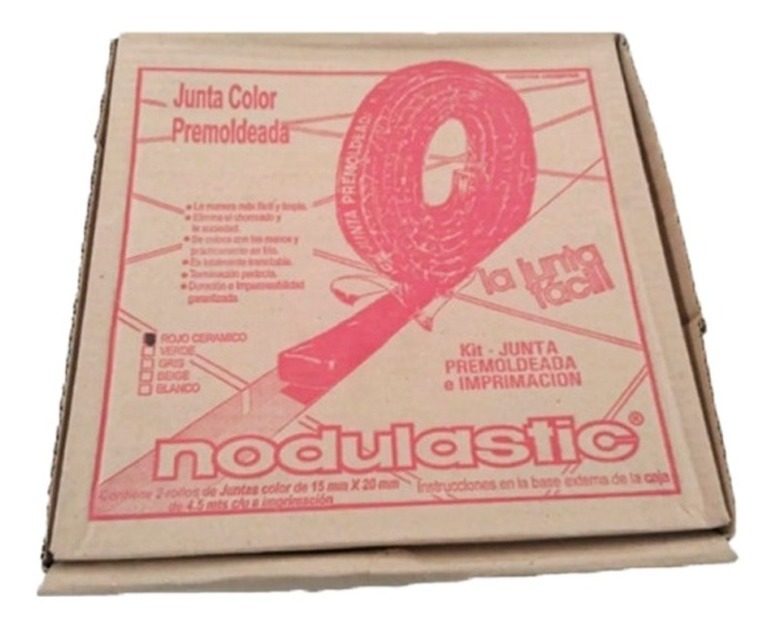 Rollo Junta Premoldeada De 4.5 Mts Nodulastic - Negro - 1