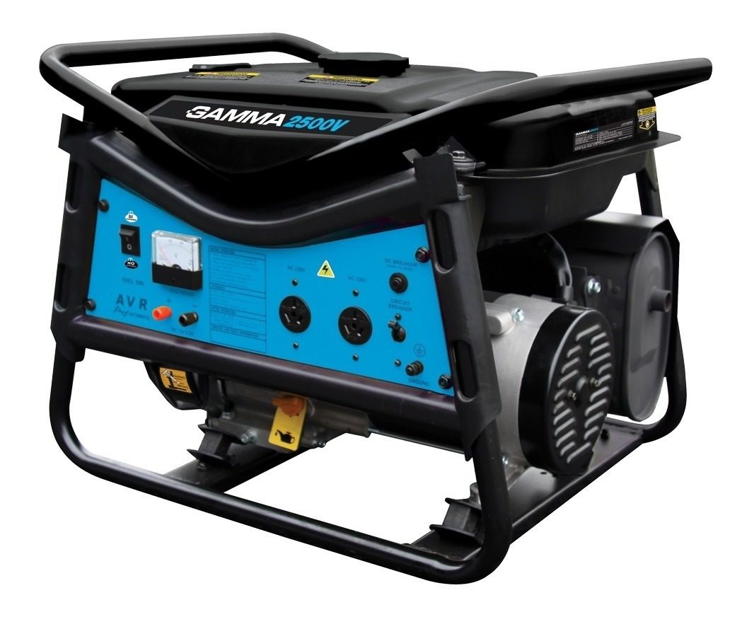Grupo Electrogeno Gamma 2.5 Kva 4tiempo 5.5 Hp Tanque 12 Lts