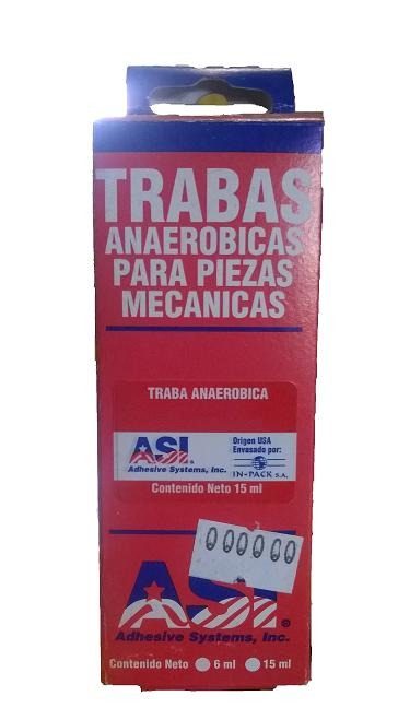 Traba Anaeròbica Para Piezas Mecànicas, Bajo Torque X 2 U