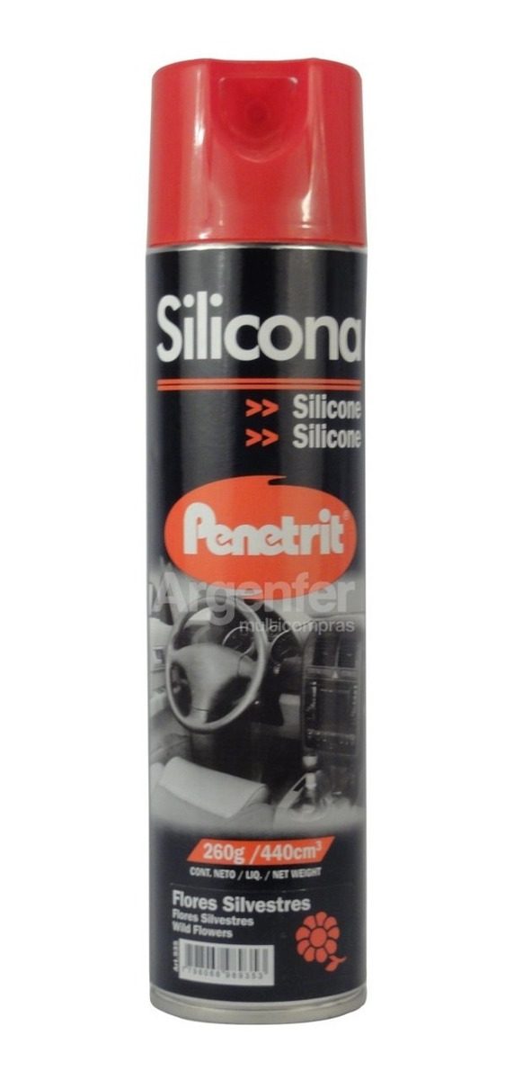 Silicona Para Auto Penetrit 440cm3 Flores Silvestres