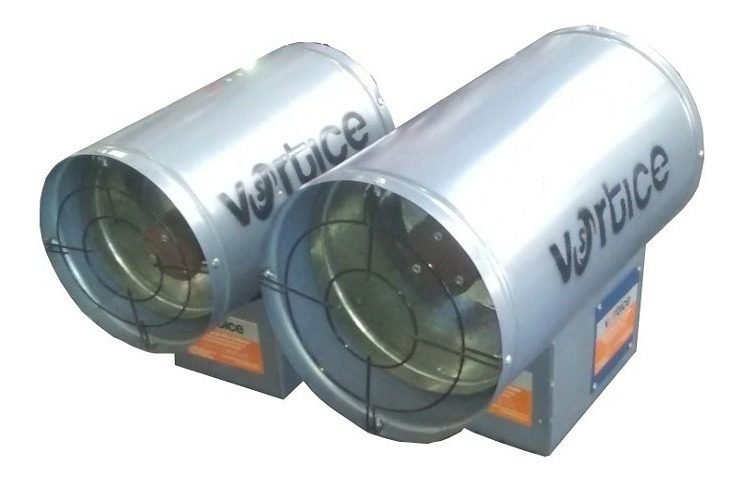 Turbo Calefactor A Gas Natural Y Envasado 20.000 Kcalorias Gris
