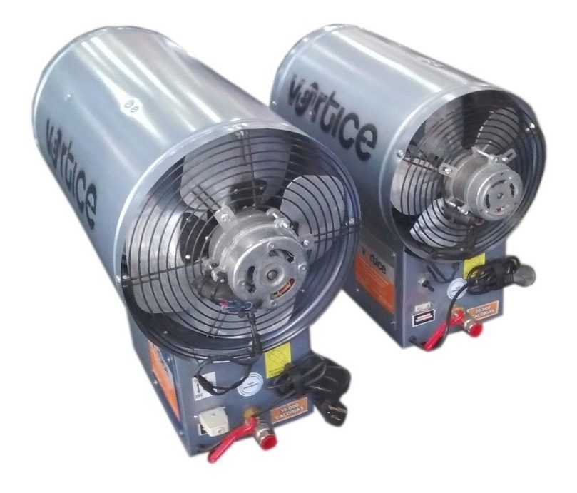 Turbo Calefactor A Gas Natural Y Envasado 20.000 Kcalorias Gris - 1