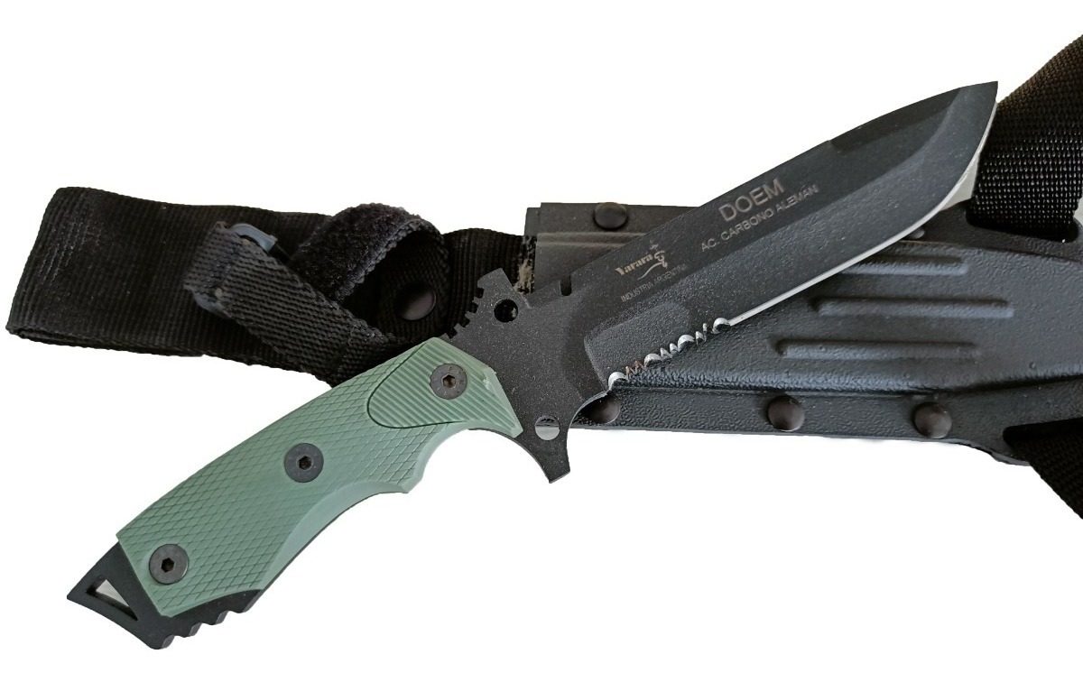 Cuchillo Yarara Policia Metropolitana Op. Especiales Negro - 2