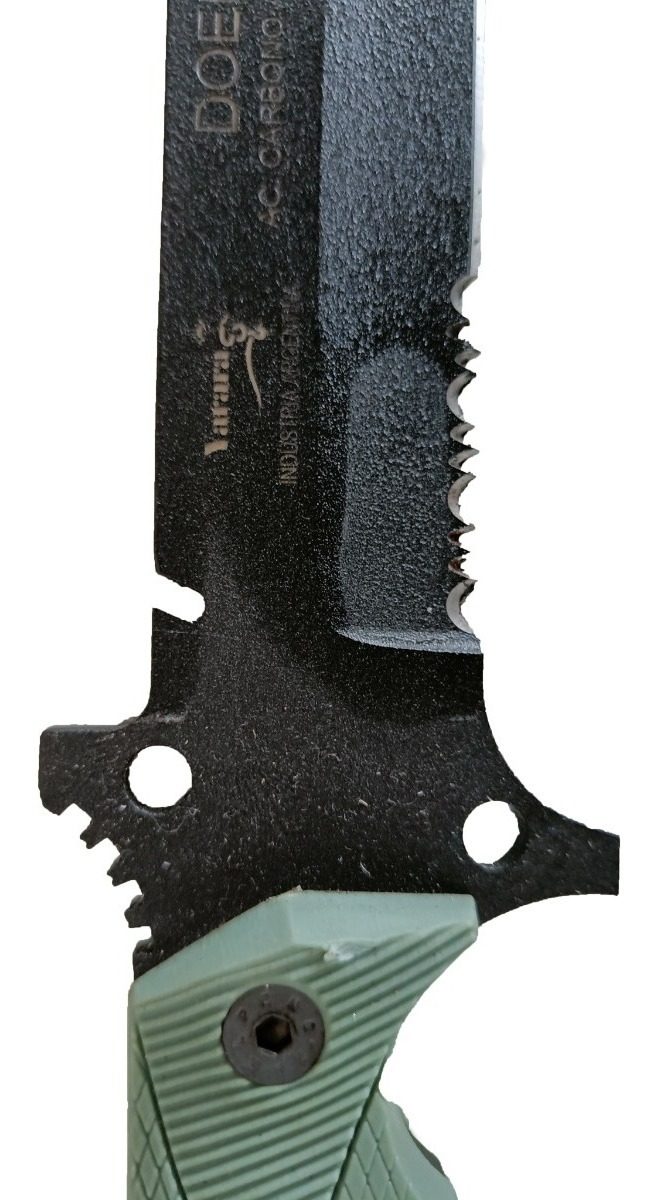 Cuchillo Yarara Policia Metropolitana Op. Especiales Negro - 3