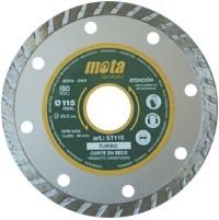 Disco Diamantado Turbo 230mm Mota