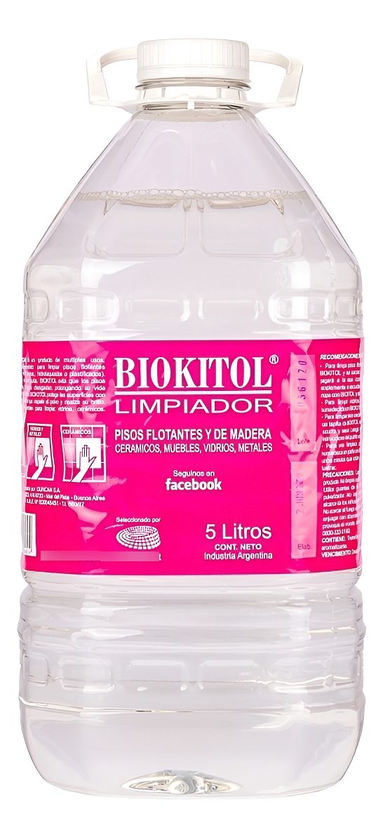 Limpiador P/pisos Madera-metal-cerámico 5l Biokitol