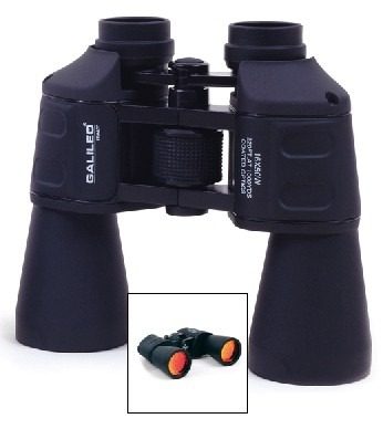 Binocular Galileo Lentes Ruby Aumento 16x50, Ideal Náutica