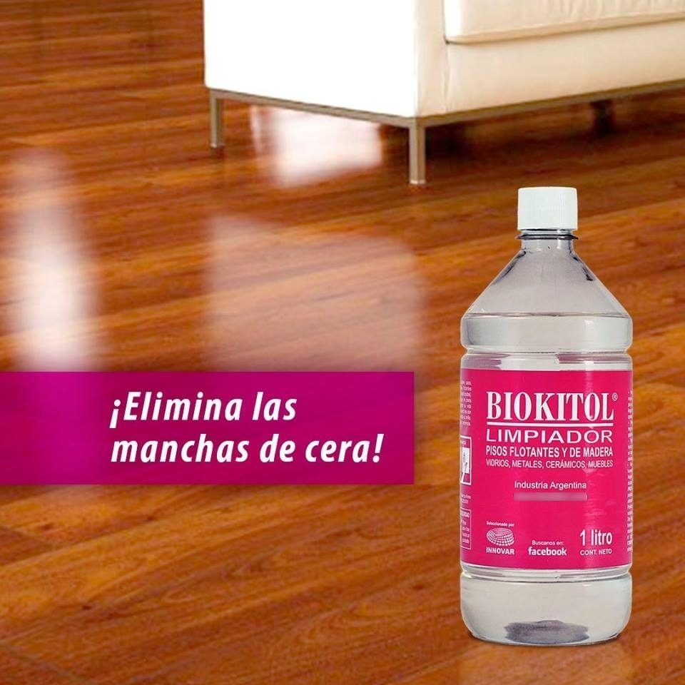 Limpiador P/pisos Madera-metal-cerámico 1l Biokitol - 2