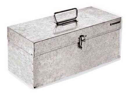Caja De Herramientas Papagno Galvanizada Gris