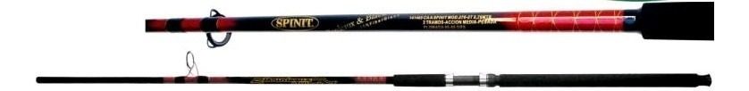 Caña Spinit Bourdeaux & Black 3.60mt 2 Tramos