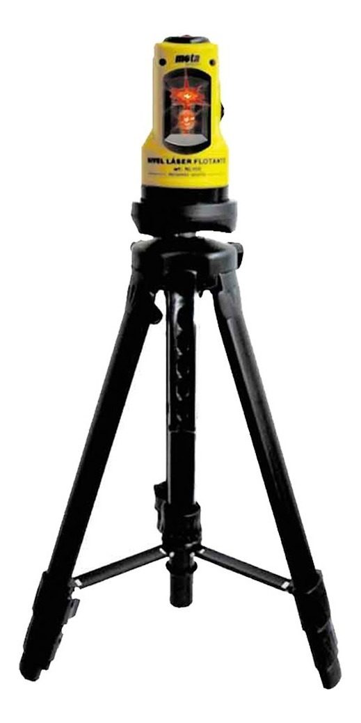 Nivel Laser Mota Horizontal Vertical Giro Manual C/ Tripode - 1